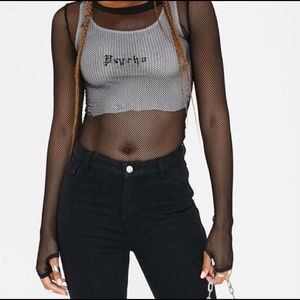 Fishnet top brand new in package